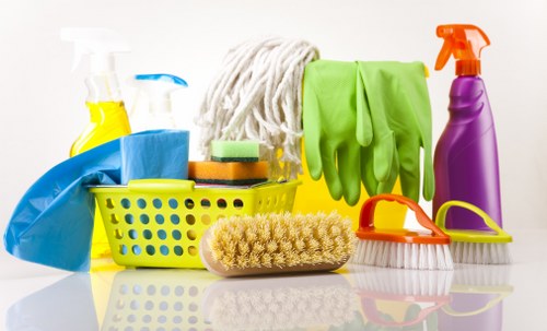 Eco-friendly commercial cleaning tools and supplies