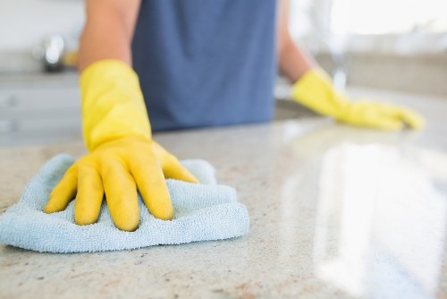 Mattress stain treatment close-up